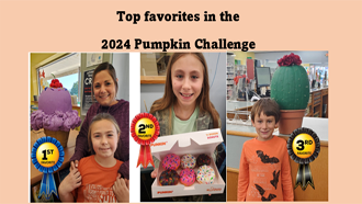 top favorites in the 2024 Pumpkin Challenge