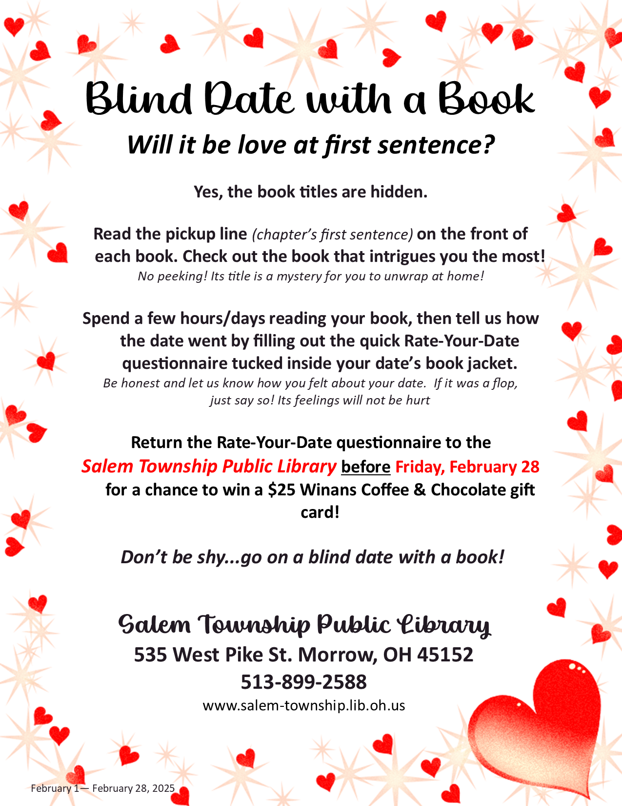 Blind date with a book